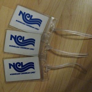 🛳 Norwegian Caribbean Lines Old Cruise Luggage Tags